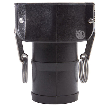 Plastic 3" Female Camlock to Hose Shank (USA)