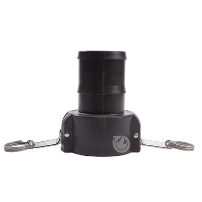 Plastic 3" Female Camlock to Hose Shank (USA)