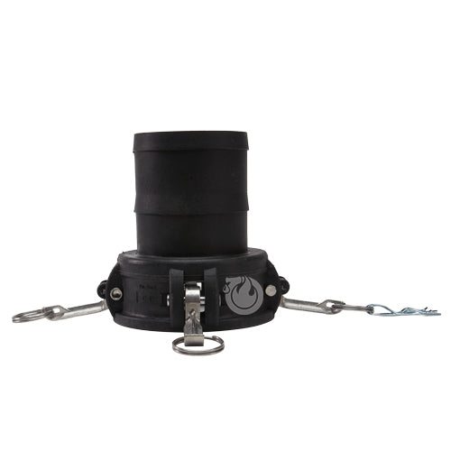 Plastic 4" Female Camlock to Hose Shank
