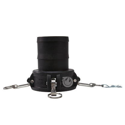 Plastic 4" Female Camlock to Hose Shank