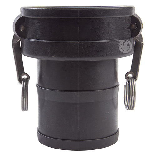 Plastic 4" Female Camlock to Hose Shank (USA)