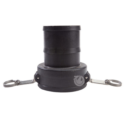 Plastic 4" Female Camlock to Hose Shank (USA)