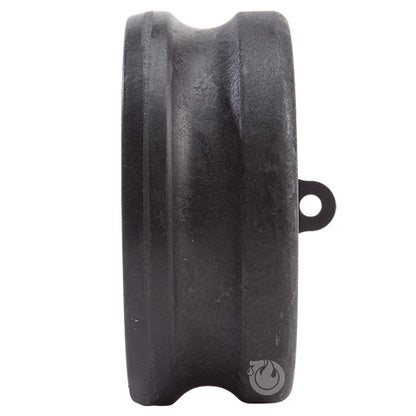 Plastic 4" Male Camlock Dust Plug (USA)
