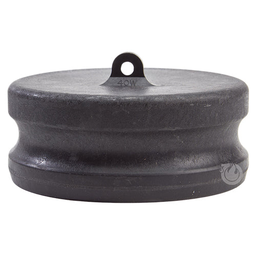 Plastic 4" Male Camlock Dust Plug (USA)