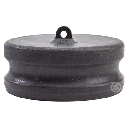 Plastic 4" Male Camlock Dust Plug (USA)