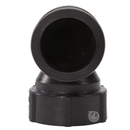 Plastic 2" Male Camlock x 2" Female NPT 90 Degree Elbow