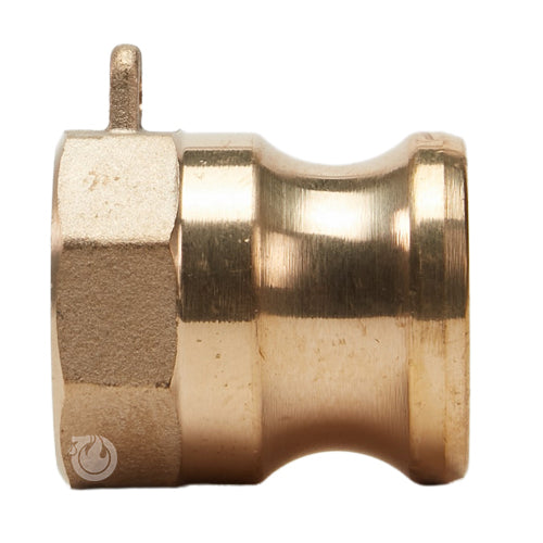 Brass 3/4" Male Camlock x 3/4" Female NPT