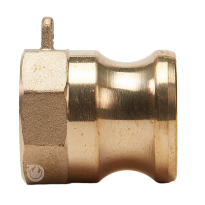 Brass 3/4" Male Camlock x 3/4" Female NPT