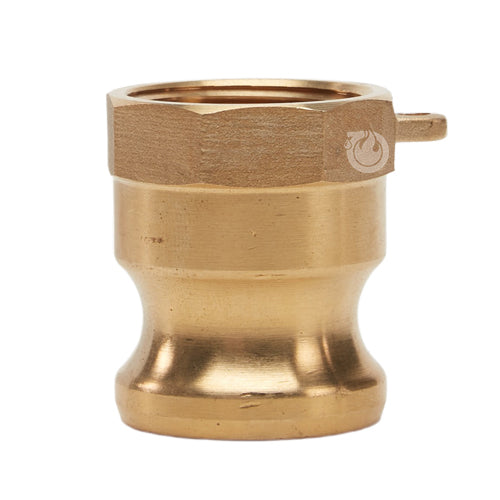 Brass 1 1/4" Male Camlock x 1 1/4" Female NPT (USA)