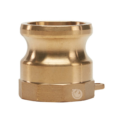 Brass 1 1/2" Male Camlock x 1 1/2" Female NPT
