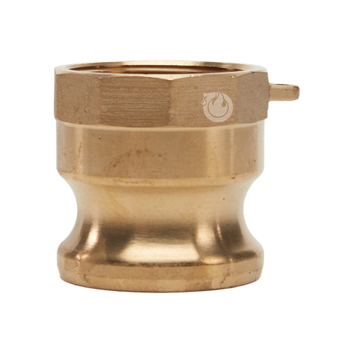 Brass 1 1/2" Male Camlock x 1 1/2" Female NPT