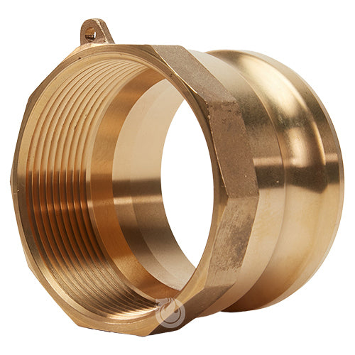Brass 4" Male Camlock x 4" Female NPT