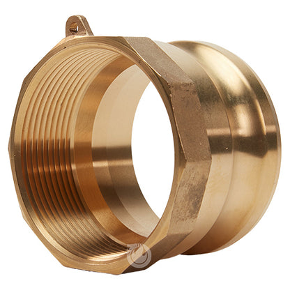Brass 4" Male Camlock x 4" Female NPT