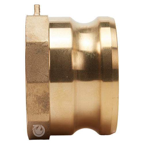 Brass 4" Male Camlock x 4" Female NPT