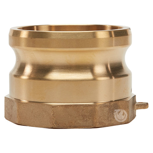 Brass 4" Male Camlock x 4" Female NPT (USA)