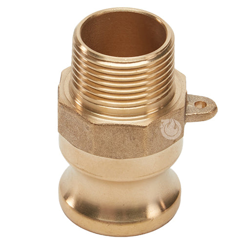 Brass 3/4" Male Camlock x 3/4" Male NPT (USA)