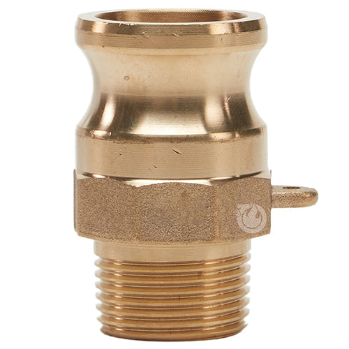 Brass 3/4" Male Camlock x 3/4" Male NPT (USA)