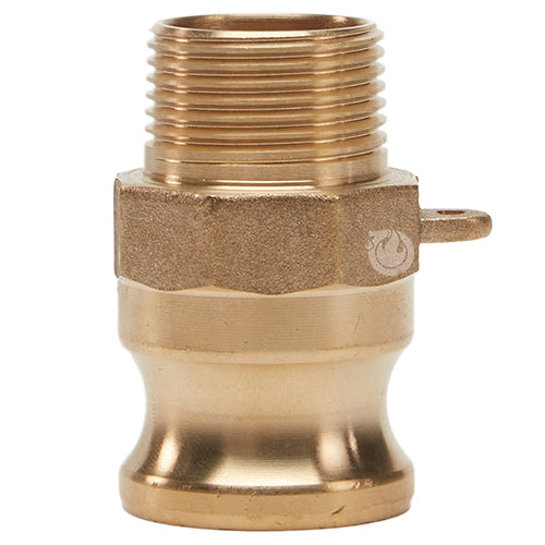 Brass 3/4" Male Camlock x 3/4" Male NPT (USA)