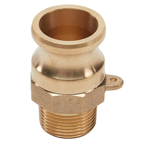 Brass 3/4" Male Camlock x 3/4" Male NPT (USA)