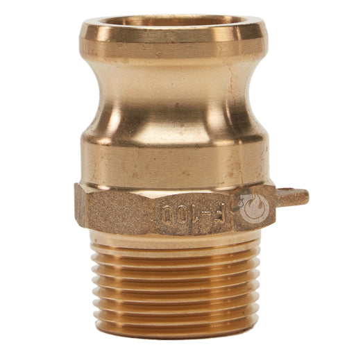 Brass 1" Male Camlock x 1" Male NPT