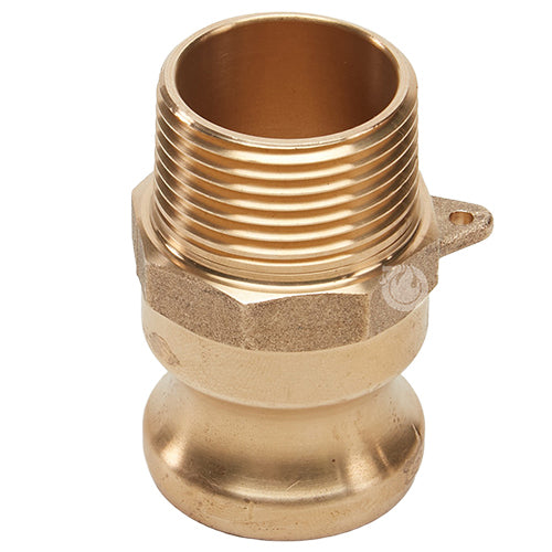 Brass 1" Male Camlock x 1" Male NPT (USA)