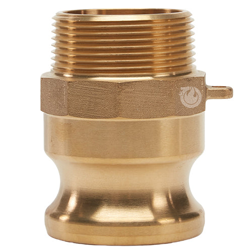 Brass 1 1/2" Male Camlock x 1 1/2" Male NPT