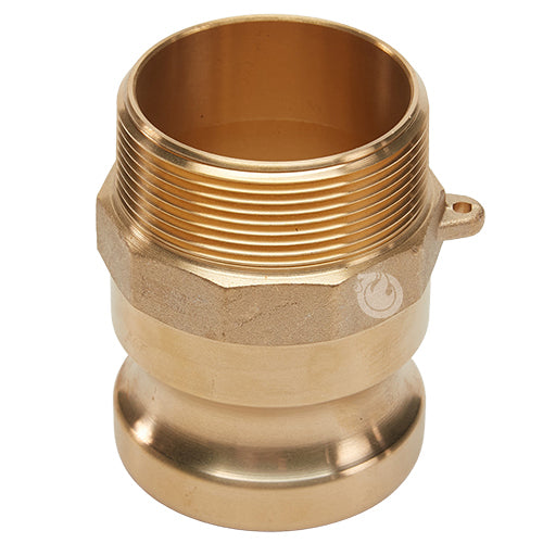 Brass 2" Male Camlock x 2" Male NPT