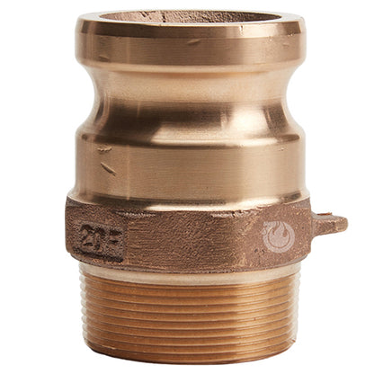 Brass 2" Male Camlock x 2" Male NPT (USA)