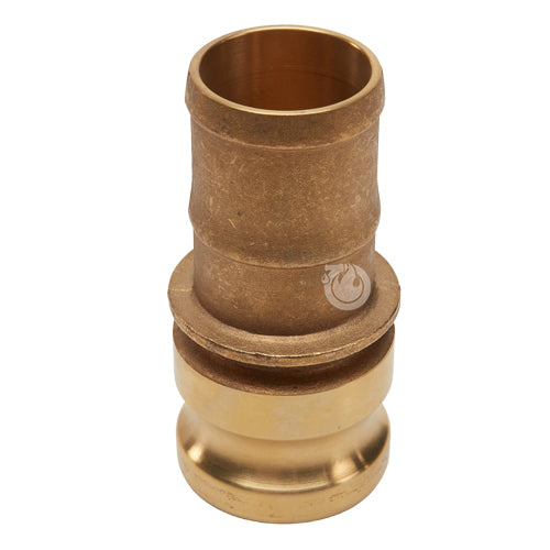 Brass 2" Male Camlock to Hose Shank