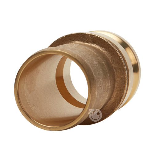 Brass 2" Male Camlock to Hose Shank
