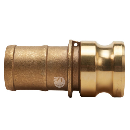 Brass 2" Male Camlock to Hose Shank