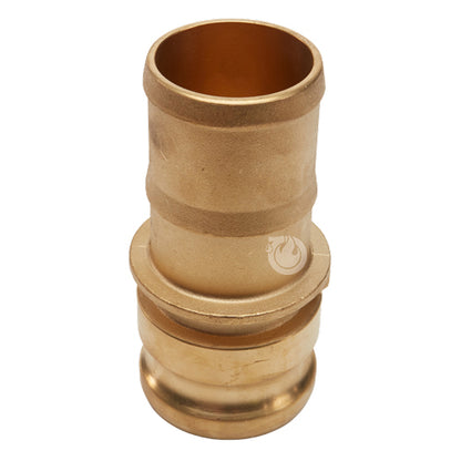 Brass 3" Male Camlock to Hose Shank (USA)
