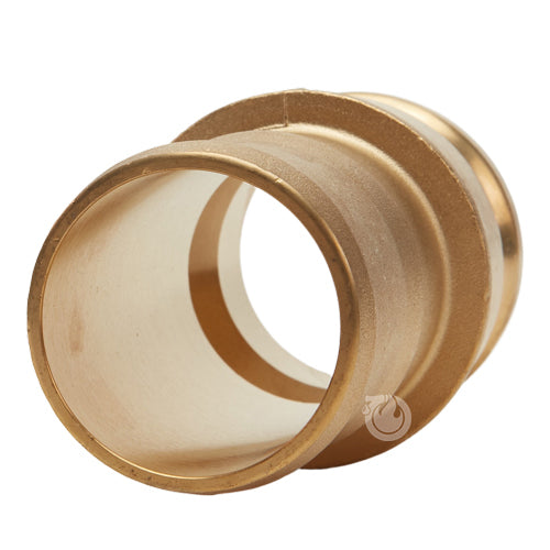 Brass 3" Male Camlock to Hose Shank (USA)