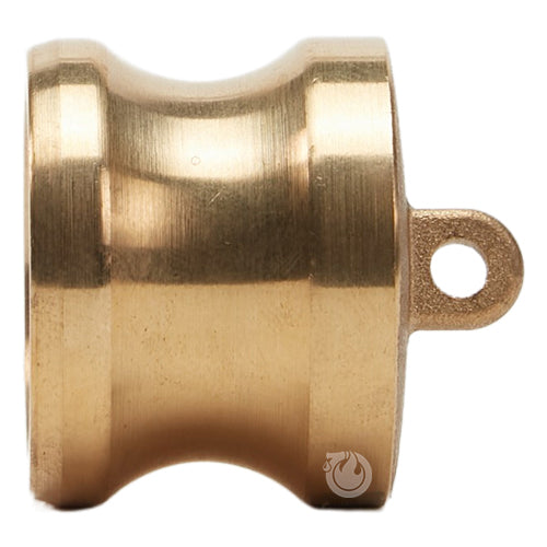Brass 1" Male Camlock Dust Plug (USA)