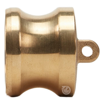 Brass 1 1/2" Male Camlock Dust Plug (USA)