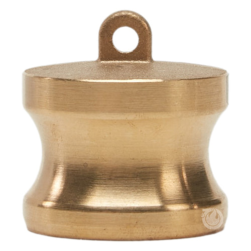 Brass 1 1/2" Male Camlock Dust Plug (USA)