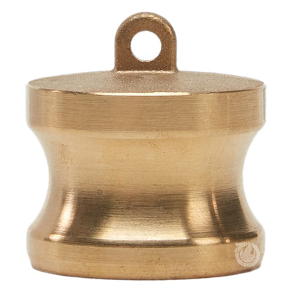 Brass 1 1/2" Male Camlock Dust Plug (USA)
