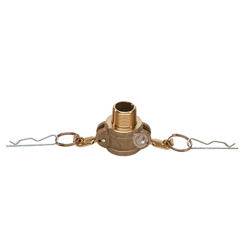 Brass 1/2" Female Camlock x 1/2" Male NPT