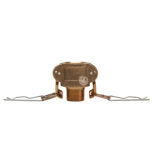 Brass 1/2" Female Camlock x 1/2" Male NPT (USA)
