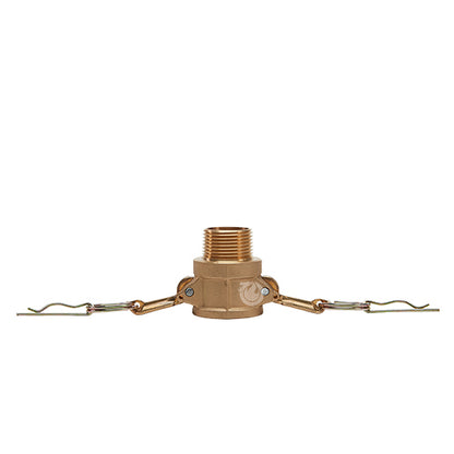Brass 1 1/4" Female Camlock x 1 1/4" Male NPT