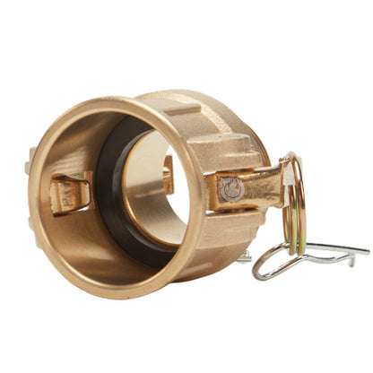 Brass 1 1/2" Female Camlock x 1 1/2" Male NPT