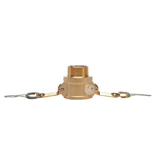 Brass 1 1/2" Female Camlock x 1 1/2" Male NPT