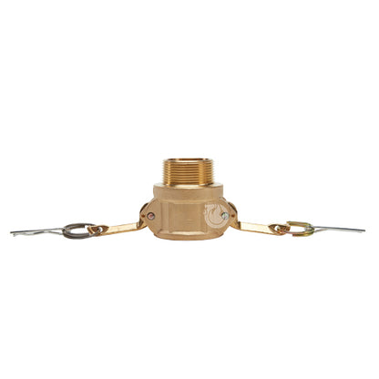 Brass 1 1/2" Female Camlock x 1 1/2" Male NPT