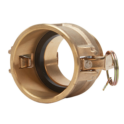 Brass 2" Female Camlock x 2" Male NPT
