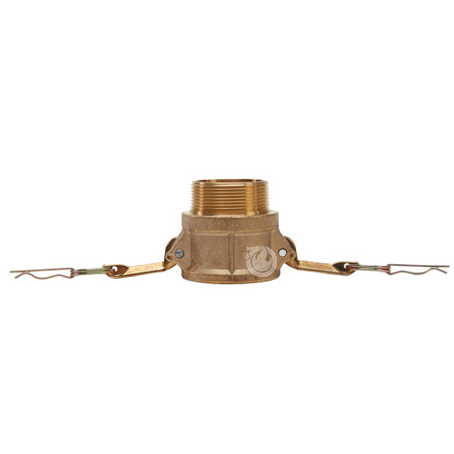 Brass 2" Female Camlock x 2" Male NPT