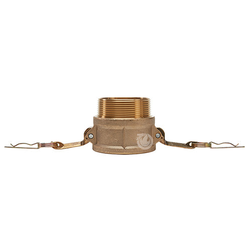 Brass 3" Female Camlock x 3" Male NPT (USA)
