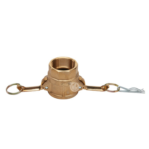 Brass 1 1/2" Female Camlock x 1 1/2" Female NPT