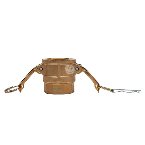 Brass 1 1/2" Female Camlock x 1 1/2" Female NPT