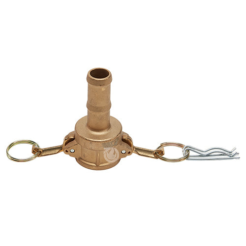 Brass 1/2" Female Camlock to Hose Shank