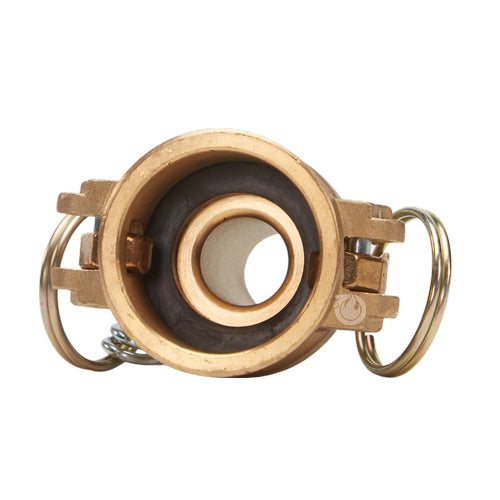 Brass 3/4" Female Camlock to Hose Shank